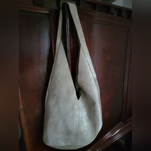 EUC Sparkle pewter Vince Camuto  hobo bag